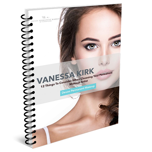 Vanessa Kirk 12 things to consider when choosing your permanent makeup artist 3Debok cover